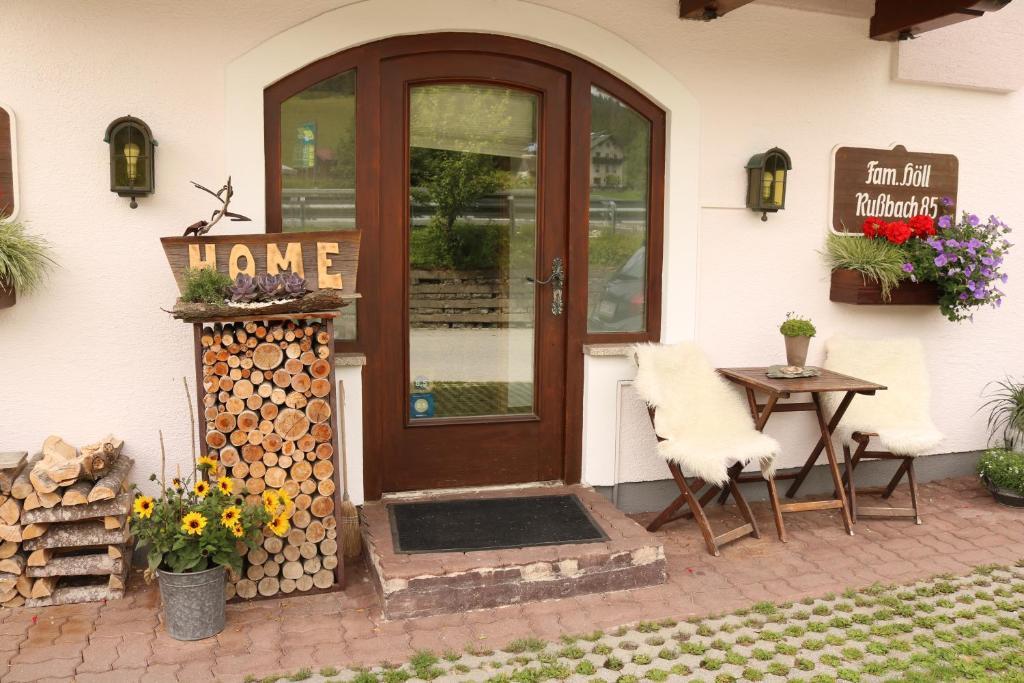 Ferienhaus Hoell Russbach am Pass Gschütt Buitenkant foto